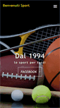 Mobile Screenshot of benvenutisport.com
